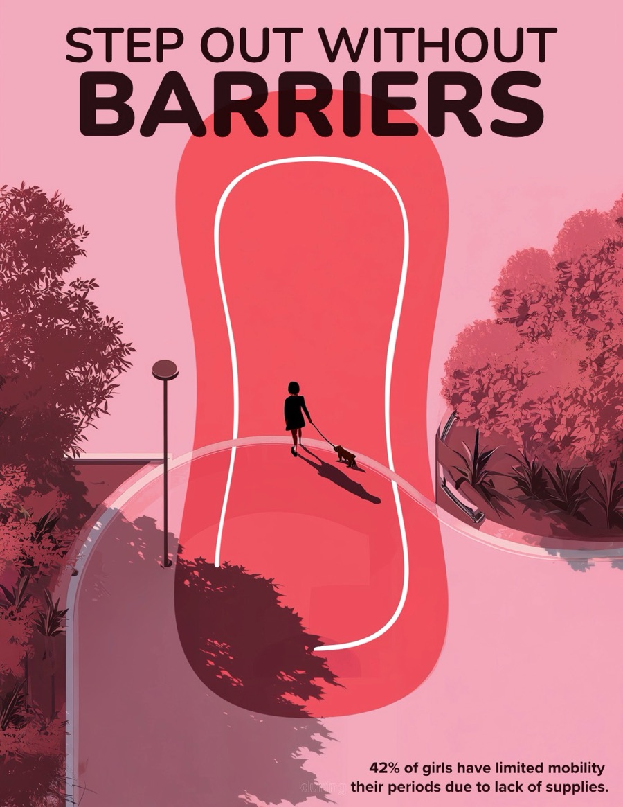 Poster: Step out without barriers.